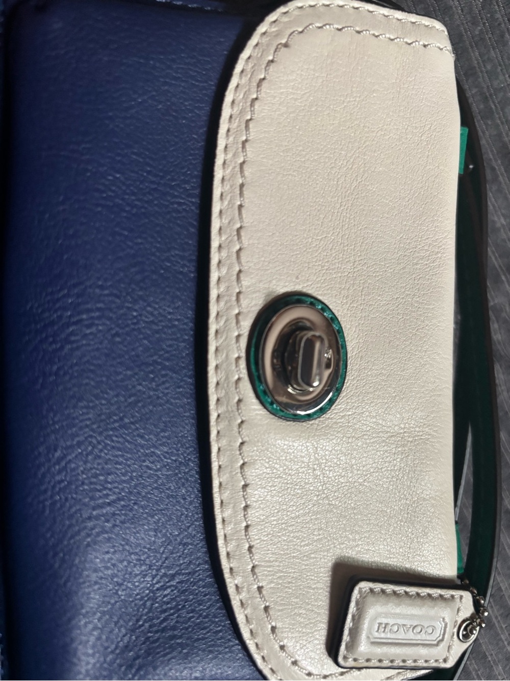 Coach Colorblock Leather Crossbody Wallet - Picture 2 of 6